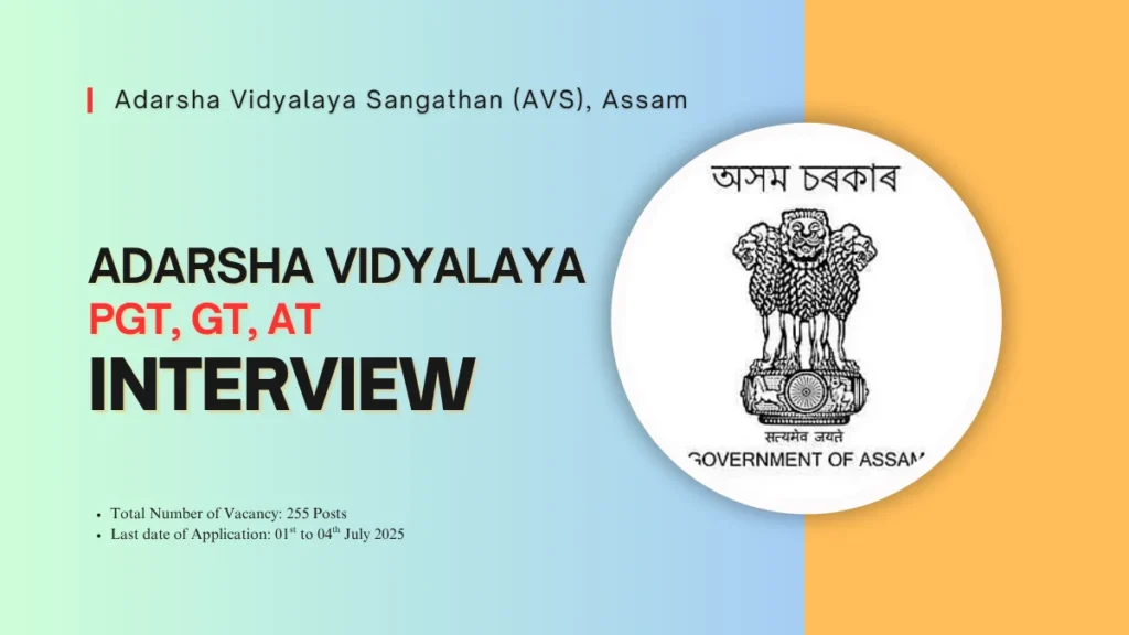 AVS Assam Interview
