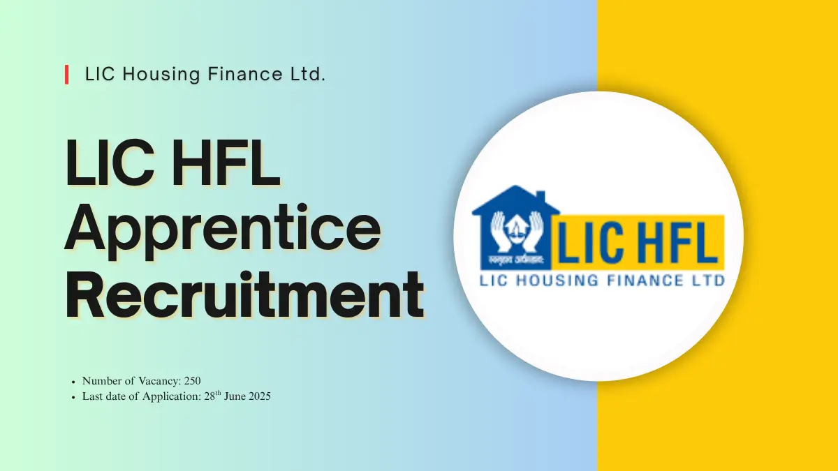 LIC HFL Apprentice Recruitment