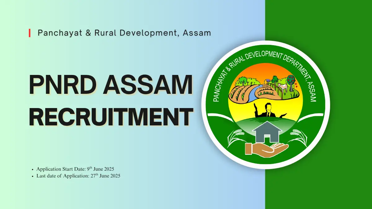 PNRD Assam Recruitment