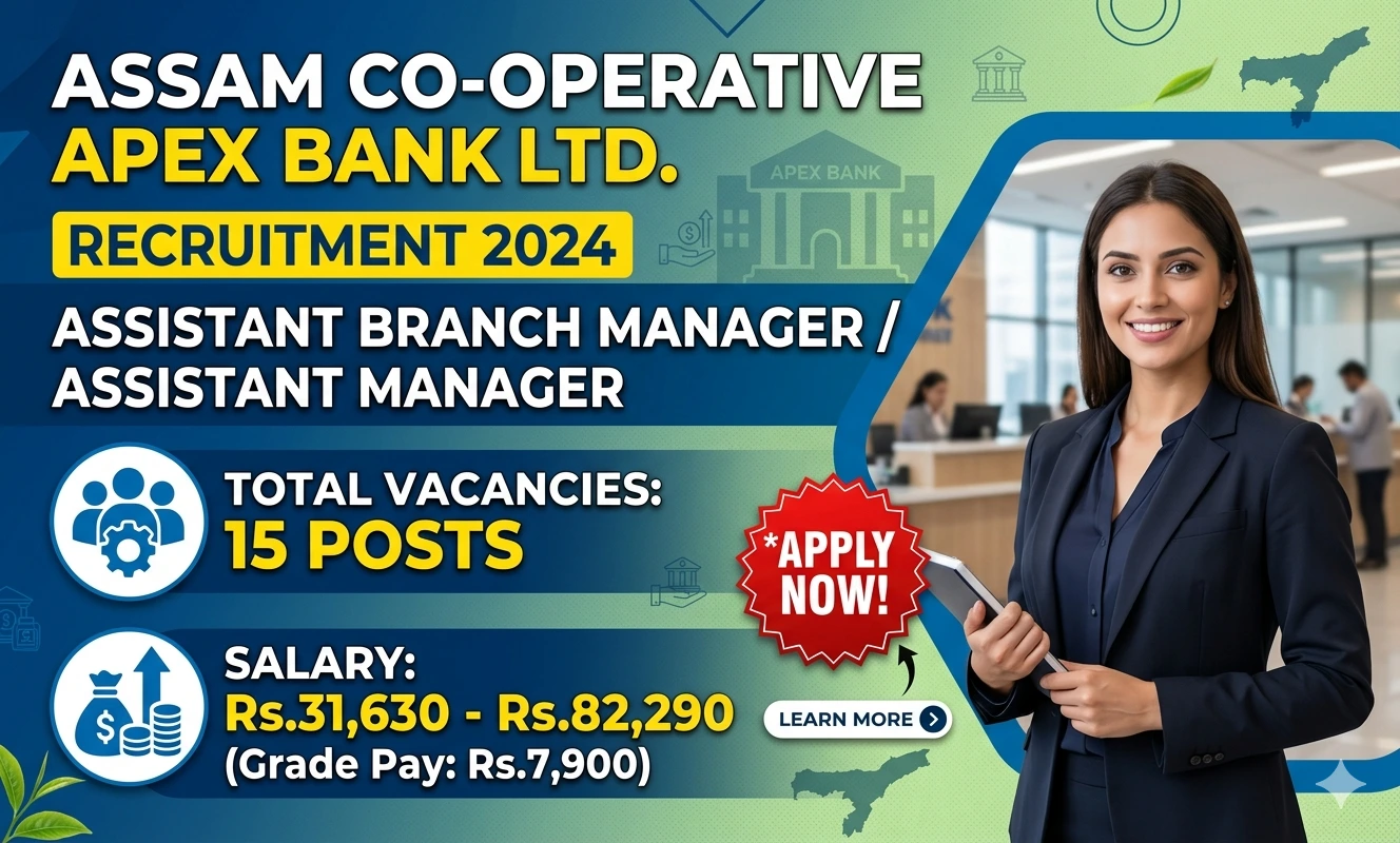 Assam Co-op Apex Bank Recruitment, Assam Co-op Apex Bank Recruitment 2026,