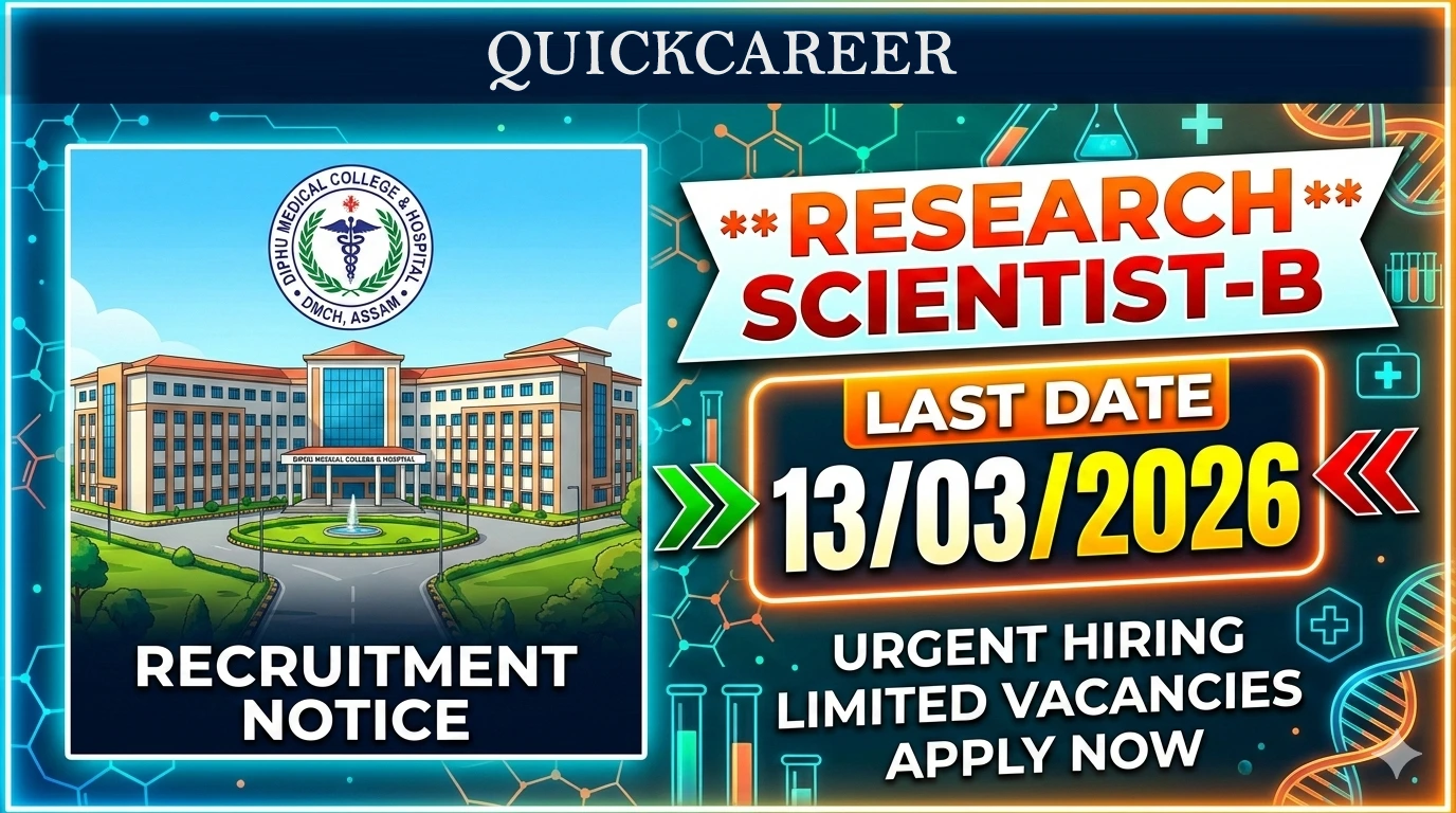 Diphu Medical College Recruitment 2026