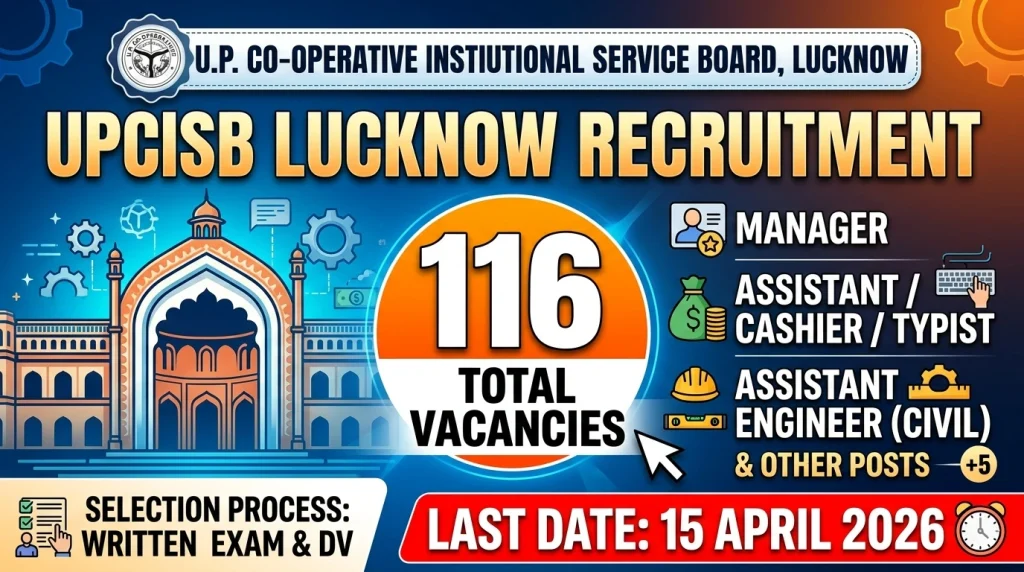 UP Co-operative Bank Recruitment 2026