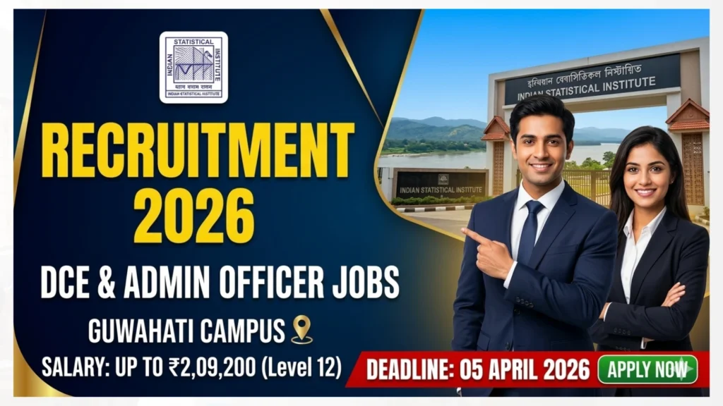 ISI Recruitment 2026