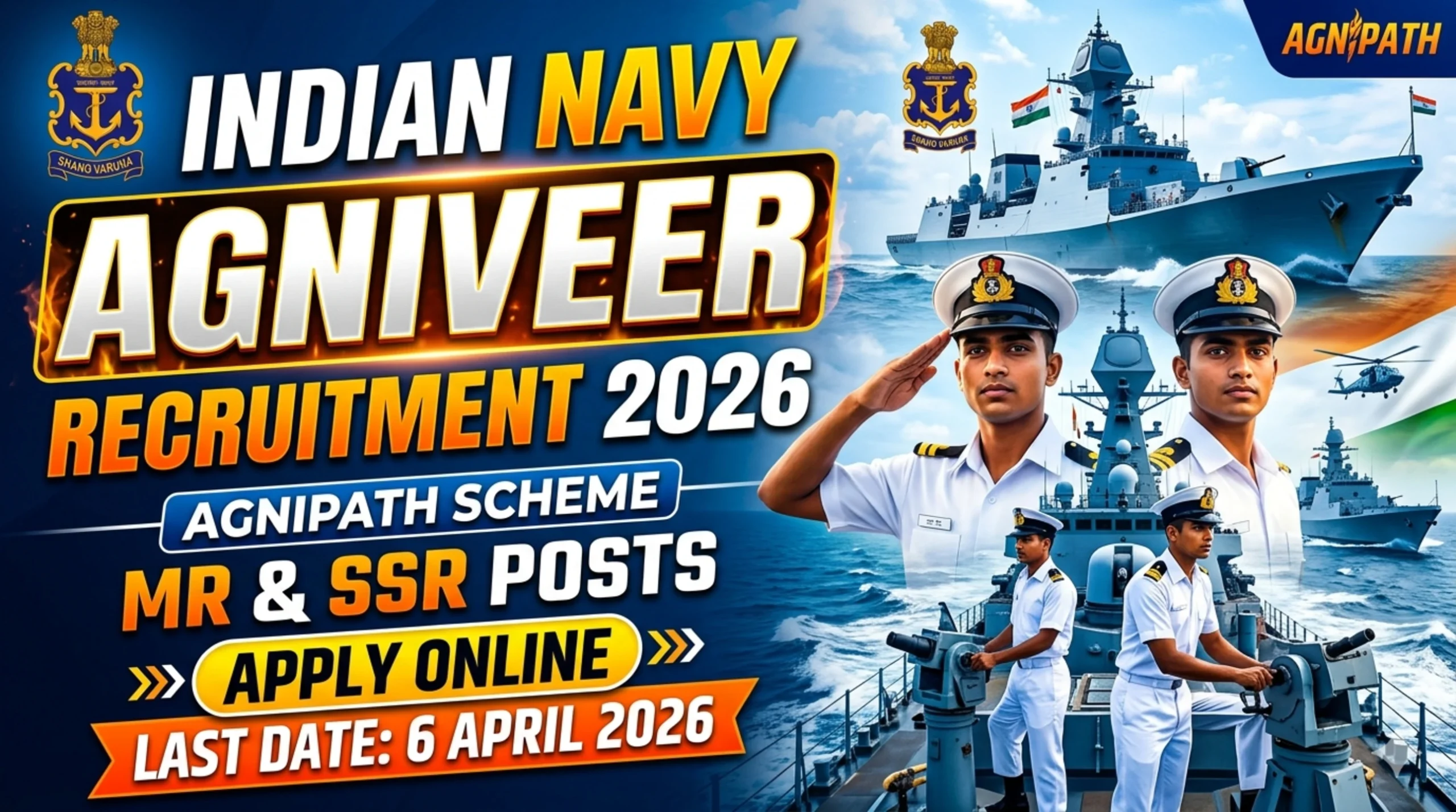 Indian Navy Agniveer Recruitment 2026