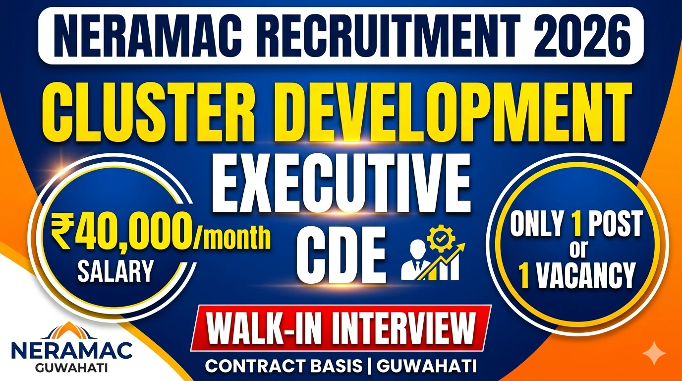 NERAMAC CDE Recruitment 2026