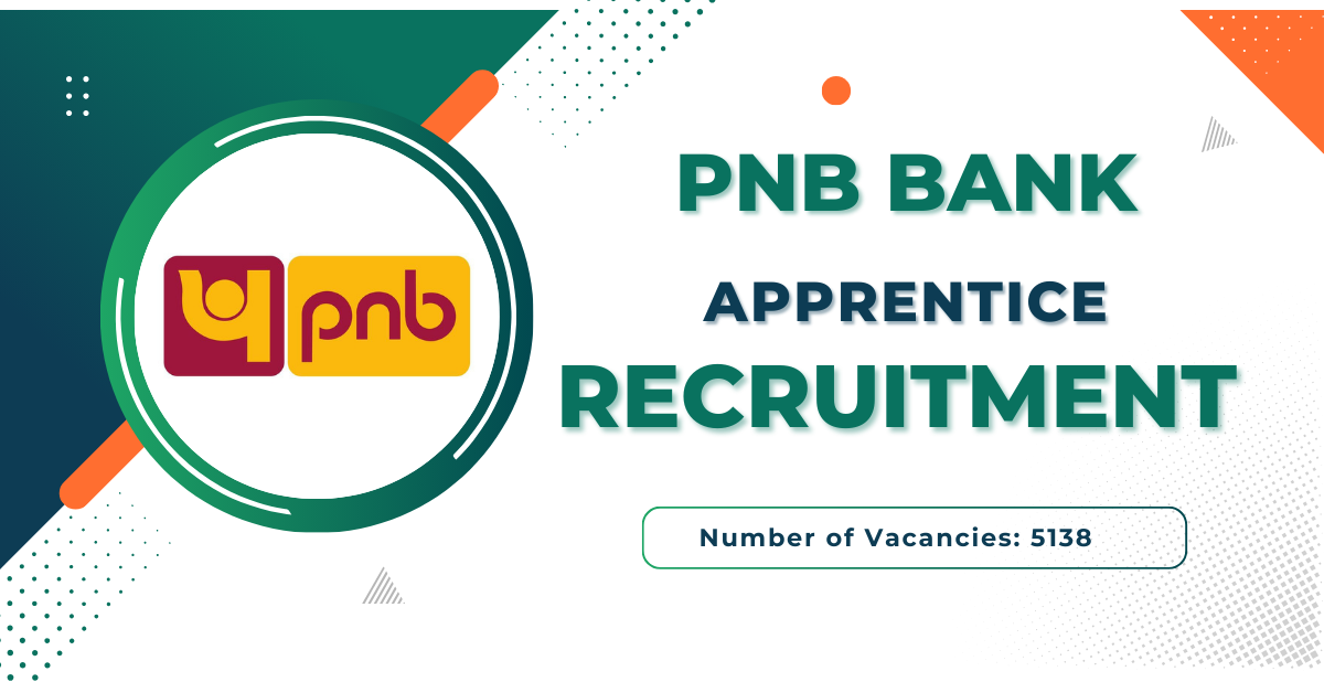 PNB Bank Apprentice Recruitment 2026