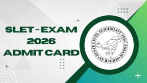 SLET 2026 Admit Card